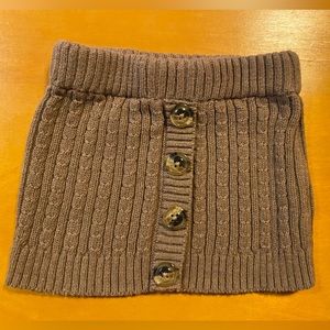 Cotton Baby/Toddler Knit Skirt- 12M